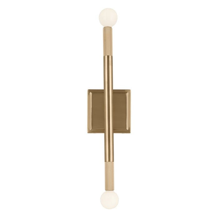 Myhouse Lighting Kichler - 52556CPZ - Two Light Wall Sconce - Odensa - Champagne Bronze