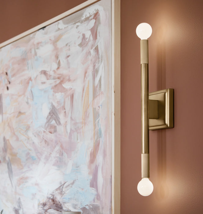 Myhouse Lighting Kichler - 52556CPZ - Two Light Wall Sconce - Odensa - Champagne Bronze