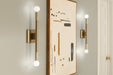 Myhouse Lighting Kichler - 52556CPZ - Two Light Wall Sconce - Odensa - Champagne Bronze