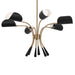 Myhouse Lighting Kichler - 52559CPZBK - Six Light Chandelier - Arcus - Champagne Bronze