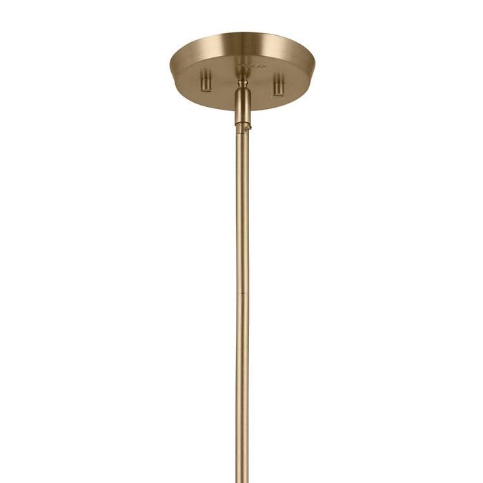 Myhouse Lighting Kichler - 52558CPZBK - Five Light Chandelier/Semi Flush - Arcus - Champagne Bronze