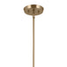 Myhouse Lighting Kichler - 52558CPZBK - Five Light Chandelier/Semi Flush - Arcus - Champagne Bronze