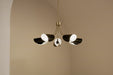 Myhouse Lighting Kichler - 52558CPZBK - Five Light Chandelier/Semi Flush - Arcus - Champagne Bronze