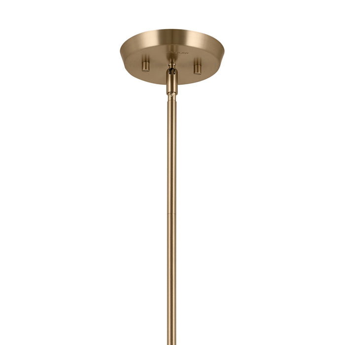 Myhouse Lighting Kichler - 52558CPZWH - Five Light Chandelier/Semi Flush - Arcus - Champagne Bronze