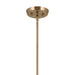 Myhouse Lighting Kichler - 52558CPZWH - Five Light Chandelier/Semi Flush - Arcus - Champagne Bronze