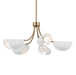 Myhouse Lighting Kichler - 52558CPZWH - Five Light Chandelier/Semi Flush - Arcus - Champagne Bronze