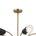 Myhouse Lighting Kichler - 52560CPZBK - Eight Light Chandelier - Arcus - Champagne Bronze