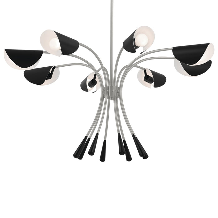 Myhouse Lighting Kichler - 52560SN - Eight Light Chandelier - Arcus - Satin Nickel