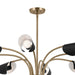 Myhouse Lighting Kichler - 52561CPZBK - 12 Light Chandelier - Arcus - Champagne Bronze