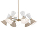 Myhouse Lighting Kichler - 52566CPZGRG - 12 Light Chandelier - Phix - Champagne Bronze