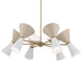 Myhouse Lighting Kichler - 52566CPZGRG - 12 Light Chandelier - Phix - Champagne Bronze