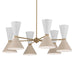 Myhouse Lighting Kichler - 52566CPZGRG - 12 Light Chandelier - Phix - Champagne Bronze