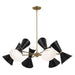 Myhouse Lighting Kichler - 52566CPZBK - 12 Light Chandelier - Phix - Champagne Bronze