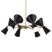 Myhouse Lighting Kichler - 52566CPZBK - 12 Light Chandelier - Phix - Champagne Bronze