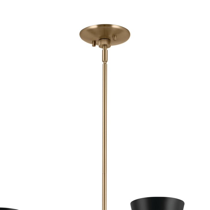 Myhouse Lighting Kichler - 52566CPZBK - 12 Light Chandelier - Phix - Champagne Bronze