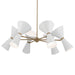 Myhouse Lighting Kichler - 52566CPZWH - 12 Light Chandelier - Phix - Champagne Bronze