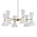 Myhouse Lighting Kichler - 52566CPZWH - 12 Light Chandelier - Phix - Champagne Bronze