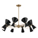 Myhouse Lighting Kichler - 52567CPZBK - 16 Light Chandelier - Phix - Champagne Bronze