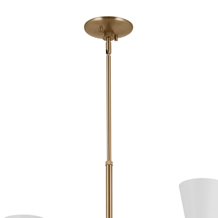 Myhouse Lighting Kichler - 52568CPZGRG - 12 Light Foyer Chandelier - Phix - Champagne Bronze