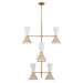 Myhouse Lighting Kichler - 52568CPZGRG - 12 Light Foyer Chandelier - Phix - Champagne Bronze