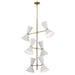 Myhouse Lighting Kichler - 52568CPZWH - 12 Light Foyer Chandelier - Phix - Champagne Bronze