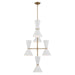 Myhouse Lighting Kichler - 52568CPZWH - 12 Light Foyer Chandelier - Phix - Champagne Bronze