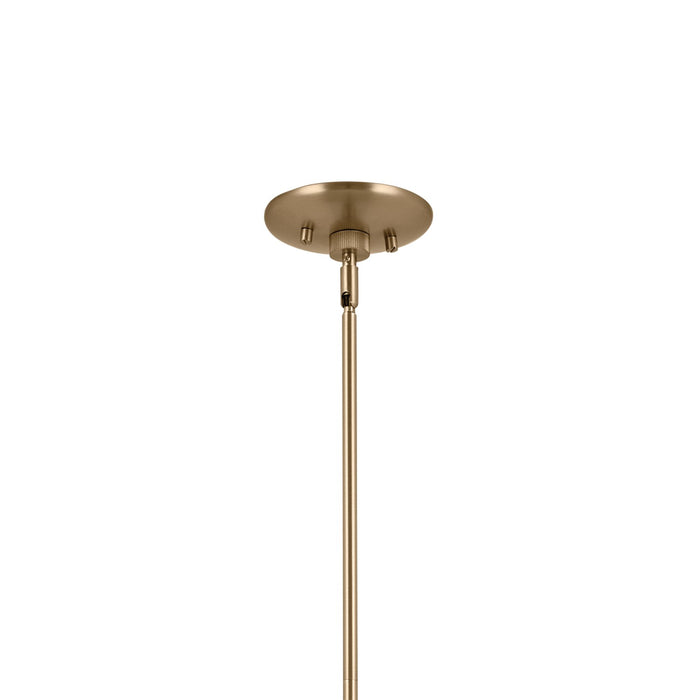 Myhouse Lighting Kichler - 52569CPZBK - Four Light Linear Chandelier - Phix - Champagne Bronze