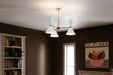 Myhouse Lighting Kichler - 52565CPZWH - Six Light Chandelier - Phix - Champagne Bronze