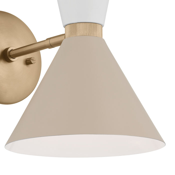 Myhouse Lighting Kichler - 52570CPZGRG - Two Light Wall Sconce - Phix - Champagne Bronze