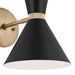 Myhouse Lighting Kichler - 52570CPZBK - Two Light Wall Sconce - Phix - Champagne Bronze