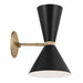 Myhouse Lighting Kichler - 52570CPZBK - Two Light Wall Sconce - Phix - Champagne Bronze