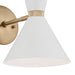 Myhouse Lighting Kichler - 52570CPZWH - Two Light Wall Sconce - Phix - Champagne Bronze