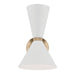 Myhouse Lighting Kichler - 52570CPZWH - Two Light Wall Sconce - Phix - Champagne Bronze