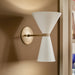 Myhouse Lighting Kichler - 52570CPZWH - Two Light Wall Sconce - Phix - Champagne Bronze