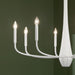 Myhouse Lighting Kichler - 52526WH - Eight Light Chandelier - Deela - White