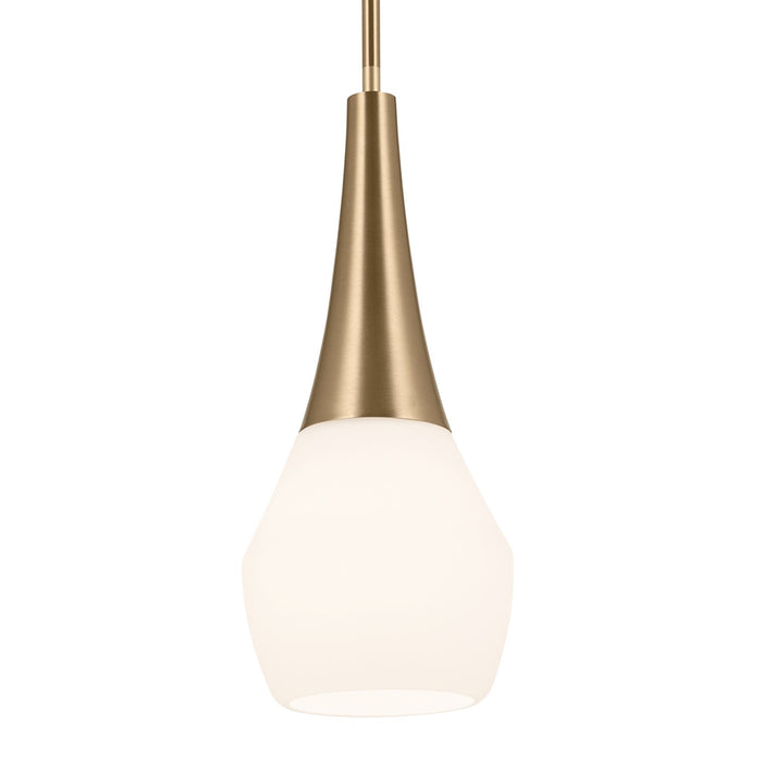 Myhouse Lighting Kichler - 52529CPZ - One Light Pendant - Deela - Champagne Bronze