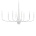 Myhouse Lighting Kichler - 52528WH - Eight Light Chandelier - Deela - White