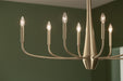 Myhouse Lighting Kichler - 52528CPZ - Eight Light Chandelier - Deela - Champagne Bronze