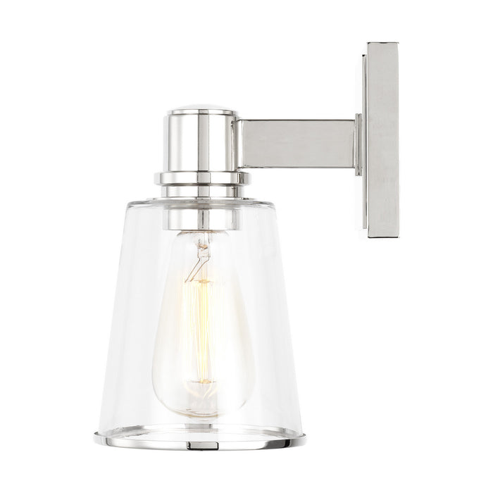 Myhouse Lighting Visual Comfort Studio - CV1031PN - One Light Bath Vanity - Alessa - Polished Nickel