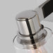 Myhouse Lighting Visual Comfort Studio - CV1031PN - One Light Bath Vanity - Alessa - Polished Nickel