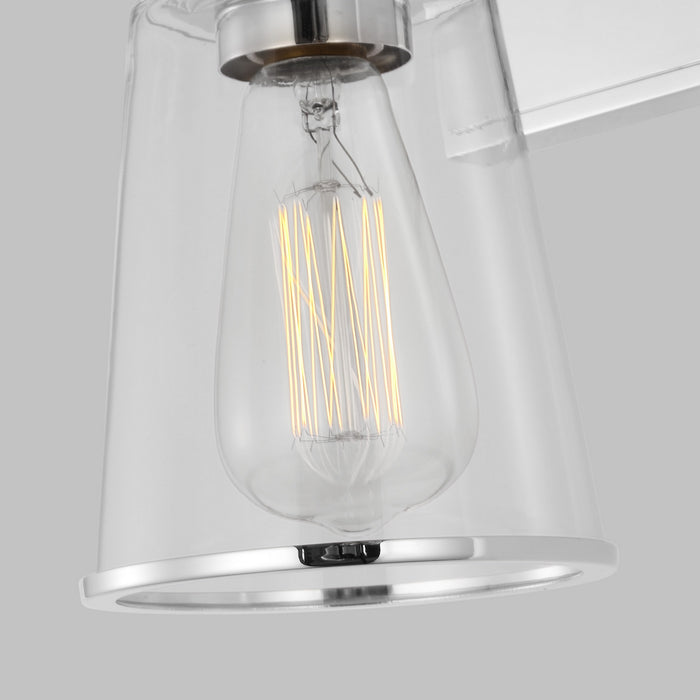 Myhouse Lighting Visual Comfort Studio - CV1031PN - One Light Bath Vanity - Alessa - Polished Nickel