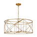 Myhouse Lighting Visual Comfort Studio - CC1624ADB - Four Light Chandelier - Beatrix - Antique Gild