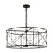 Myhouse Lighting Visual Comfort Studio - CC1624AI - Four Light Chandelier - Beatrix - Aged Iron