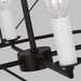 Myhouse Lighting Visual Comfort Studio - CC1634AI - Four Light Chandelier - Beatrix - Aged Iron