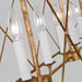 Myhouse Lighting Visual Comfort Studio - CC1646ADB - Six Light Chandelier - Beatrix - Antique Gild