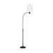 Myhouse Lighting Visual Comfort Studio - CT1241AI1 - One Light Floor Lamp - Belmont - Aged Iron