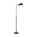 Myhouse Lighting Visual Comfort Studio - CT1251AI1 - One Light Floor Lamp - Belmont - Aged Iron
