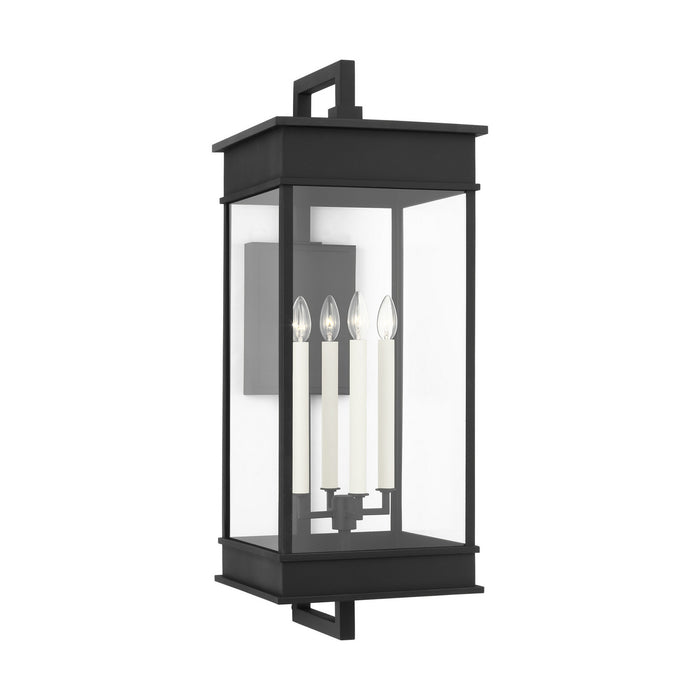 Myhouse Lighting Visual Comfort Studio - CO1434TXB - Four Light Outdoor Wall Sconce - Cupertino - Textured Black