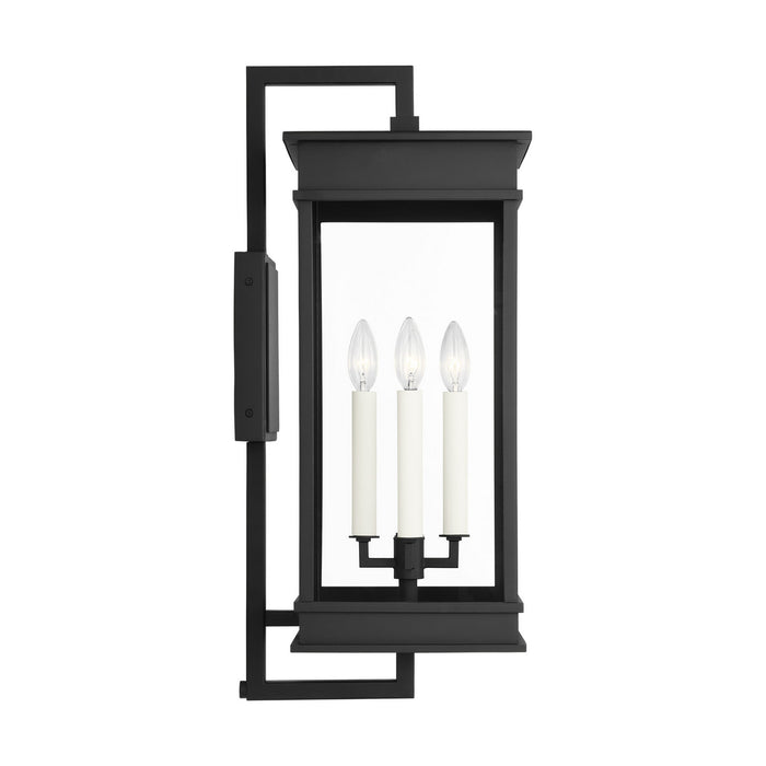Myhouse Lighting Visual Comfort Studio - CO1444TXB - Four Light Outdoor Wall Sconce - Cupertino - Textured Black