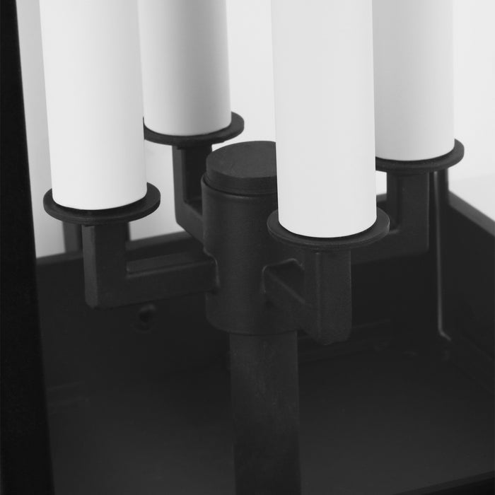 Myhouse Lighting Visual Comfort Studio - CO1444TXB - Four Light Outdoor Wall Sconce - Cupertino - Textured Black